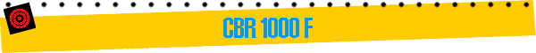 CBR 1000 F
